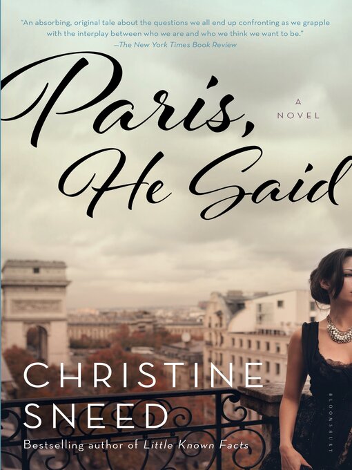 Cover image for Paris, He Said